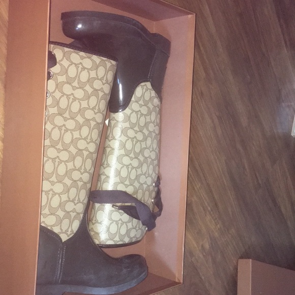 Coach rain boots - Picture 6 of 7